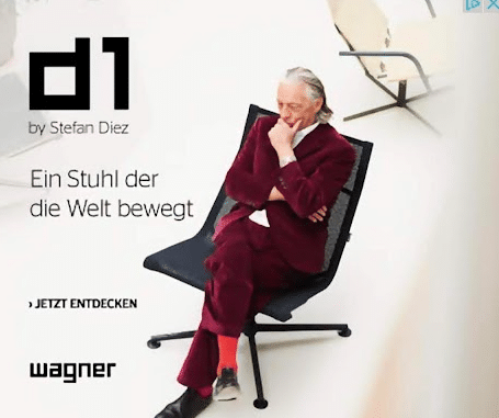 Google Display Ad — d1 Stuhl by Stefan Diez